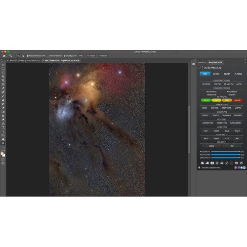Встановлення Astro Panel Pro