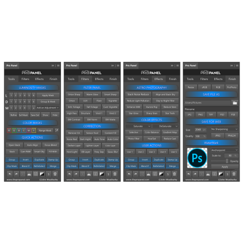 Встановлення Astro Panel Pro