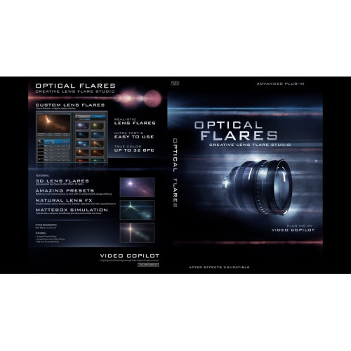 Встановлення Video Copilot Optical Flares